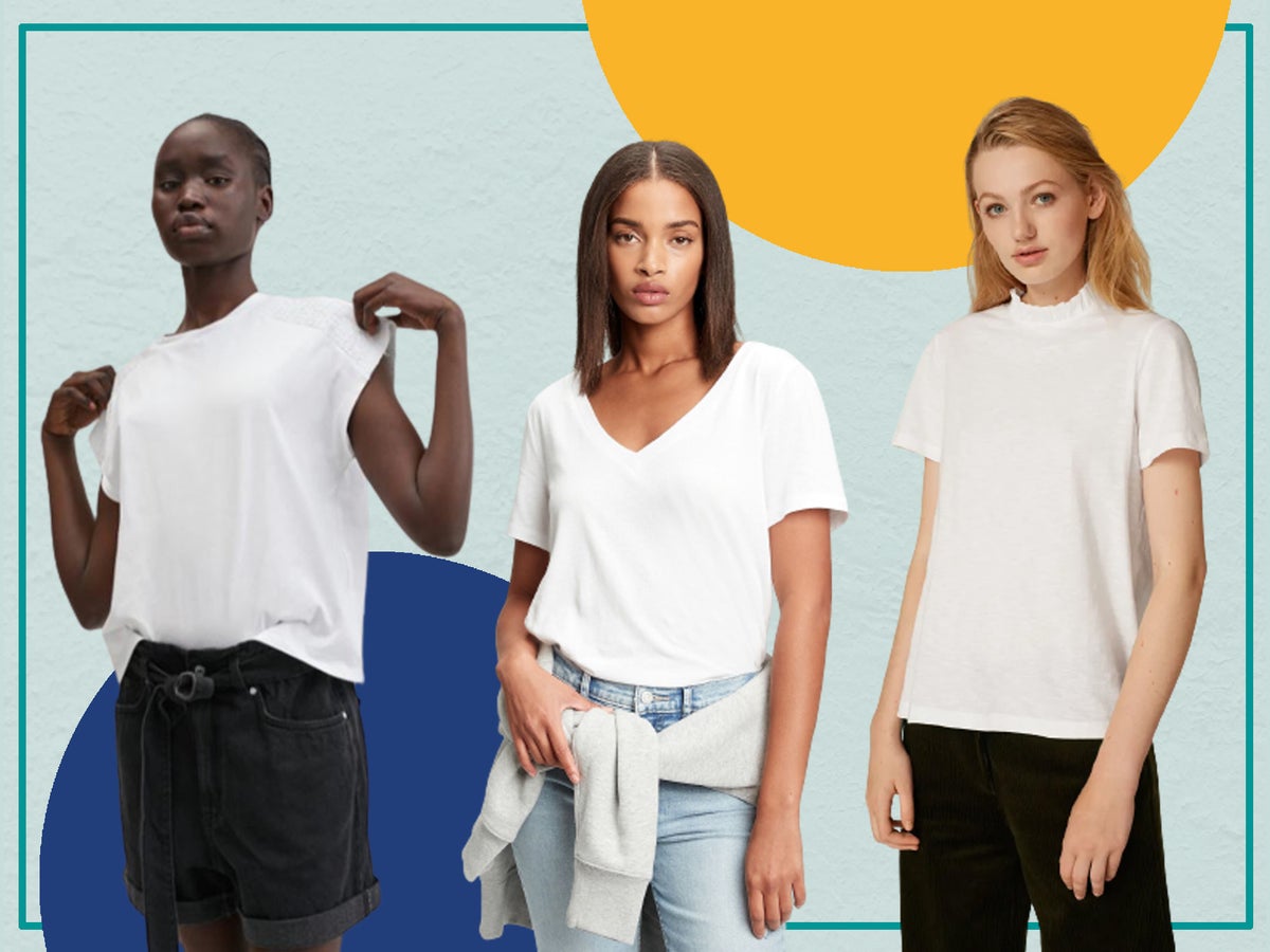Best white Tshirt women 2022 Gap, H&M, Next, M&S and more The